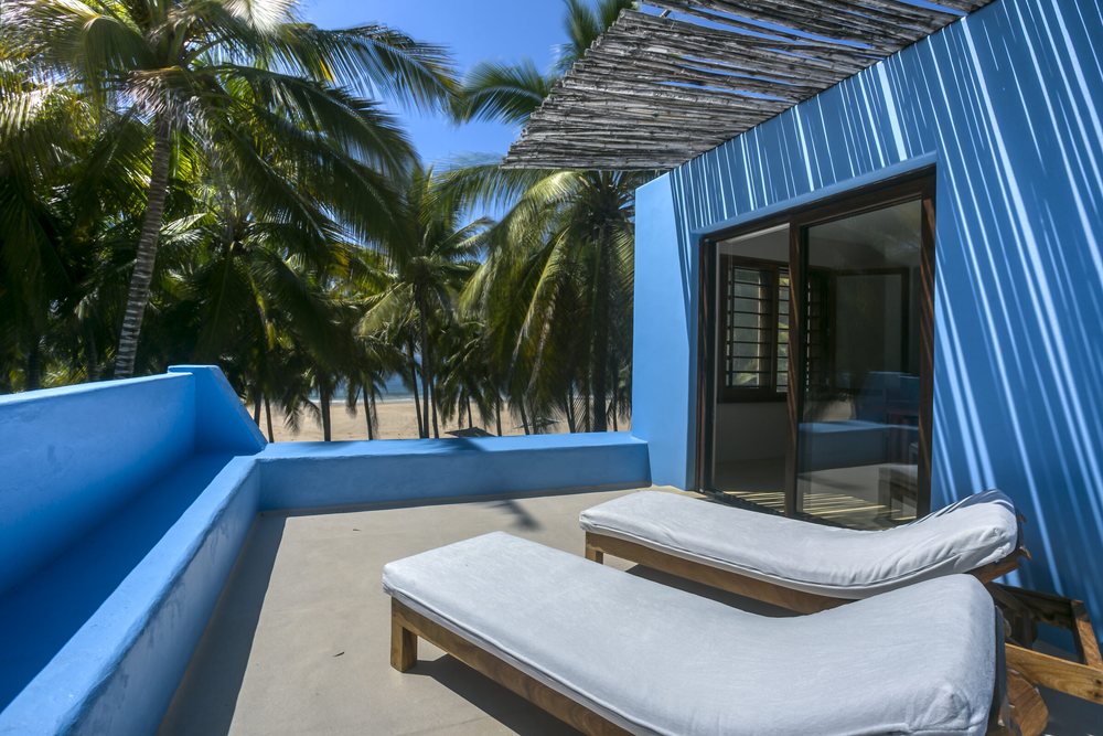 Primary suite private terrace